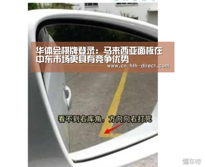 华体会棋牌登录:马来西亚面板在中东市场更具有竞争优势(图1) 华体会棋牌登录